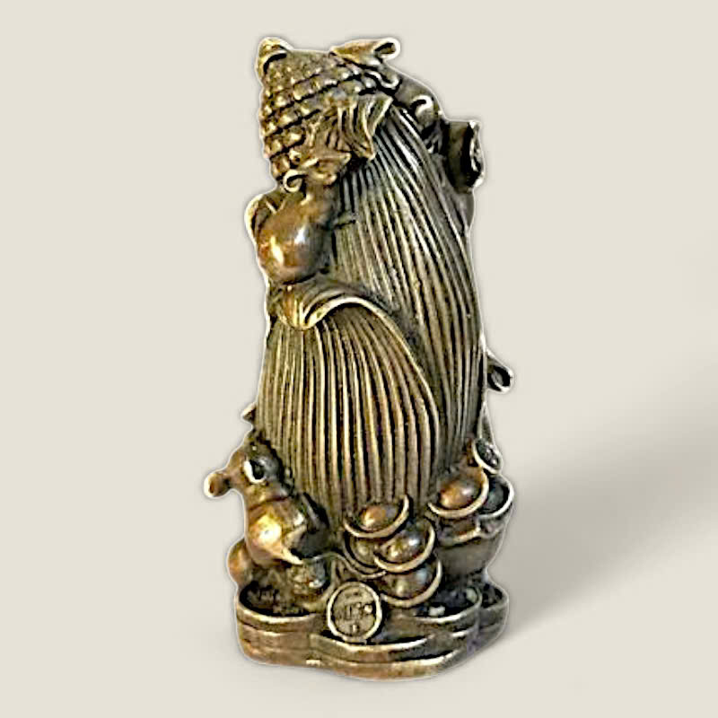 Tượng chuột đứng bắp ngô - Tý Đắc Lộc 2 Tượng chuột đứng bắp ngô - Tý Đắc Lộc - Ảnh 2