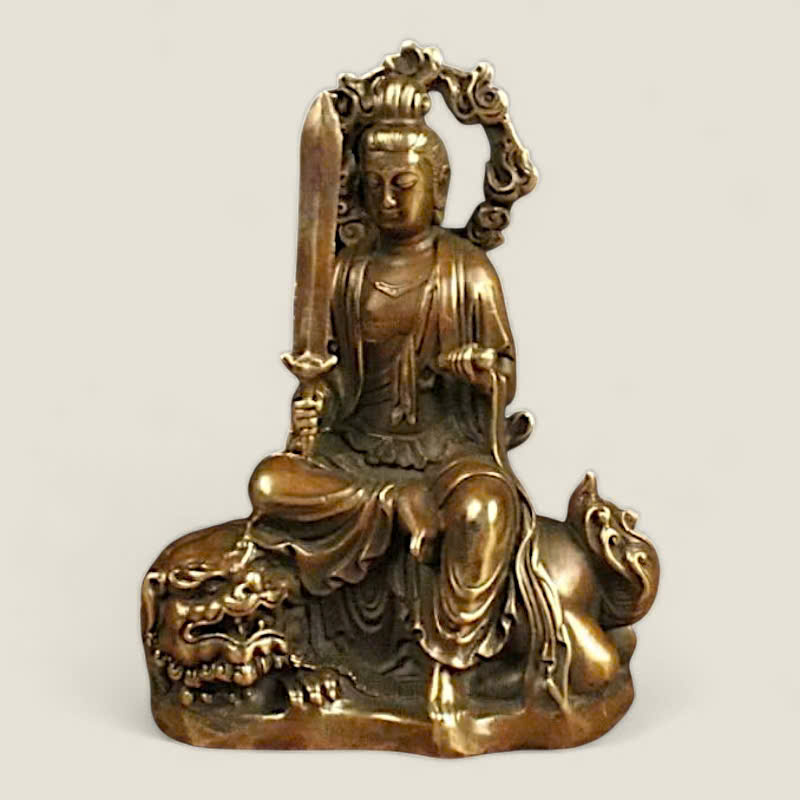 Bộ Tượng Văn Thù, Phổ Hiền Bồ Tát 3 Bộ Tượng Văn Thù, Phổ Hiền Bồ Tát - Ảnh 3