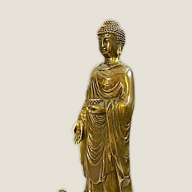 Tượng Phật A Di Đà Tay Ấn Tiếp Dẫn Đạo Sư 2 Tượng Phật A Di Đà Tay Ấn Tiếp Dẫn Đạo Sư - Ảnh 2