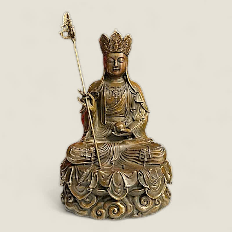 Tượng Phật Địa Tạng Vương Bồ Tát (Size cao 30cm) 1 Tượng Phật Địa Tạng Vương Bồ Tát (Size cao 30cm)