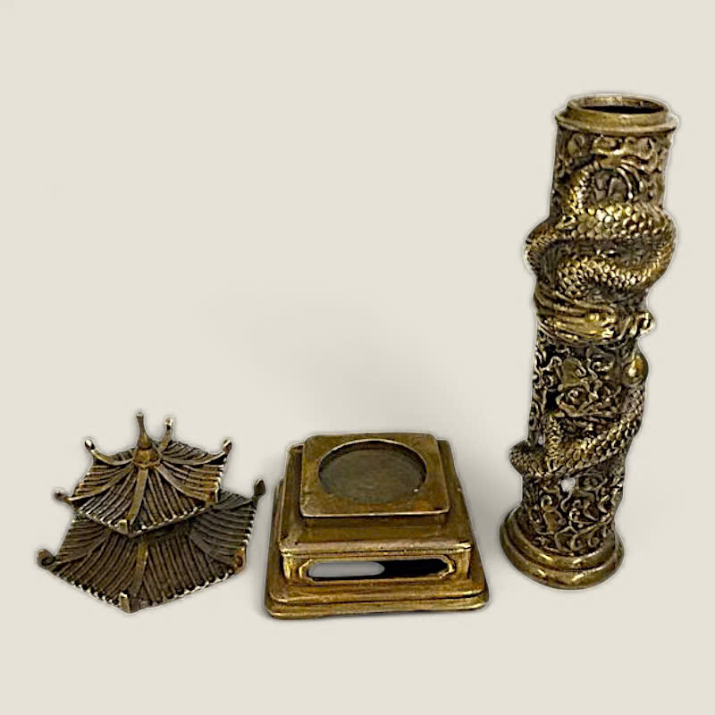 Lư xông trầm Tháp Rồng nhả ngọc 3 Lư xông trầm Tháp Rồng nhả ngọc - Ảnh 3