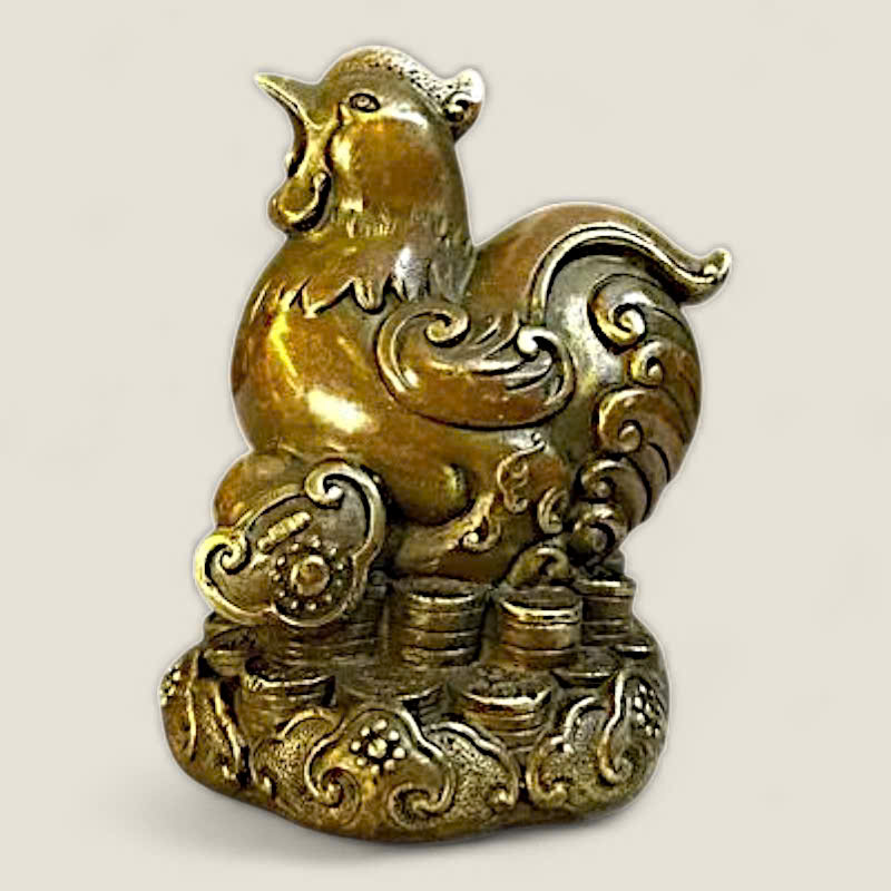 Tượng Gà Đắc Lộc - Phong thủy 12 con giáp 1 Tượng Gà Đắc Lộc - Phong thủy 12 con giáp
