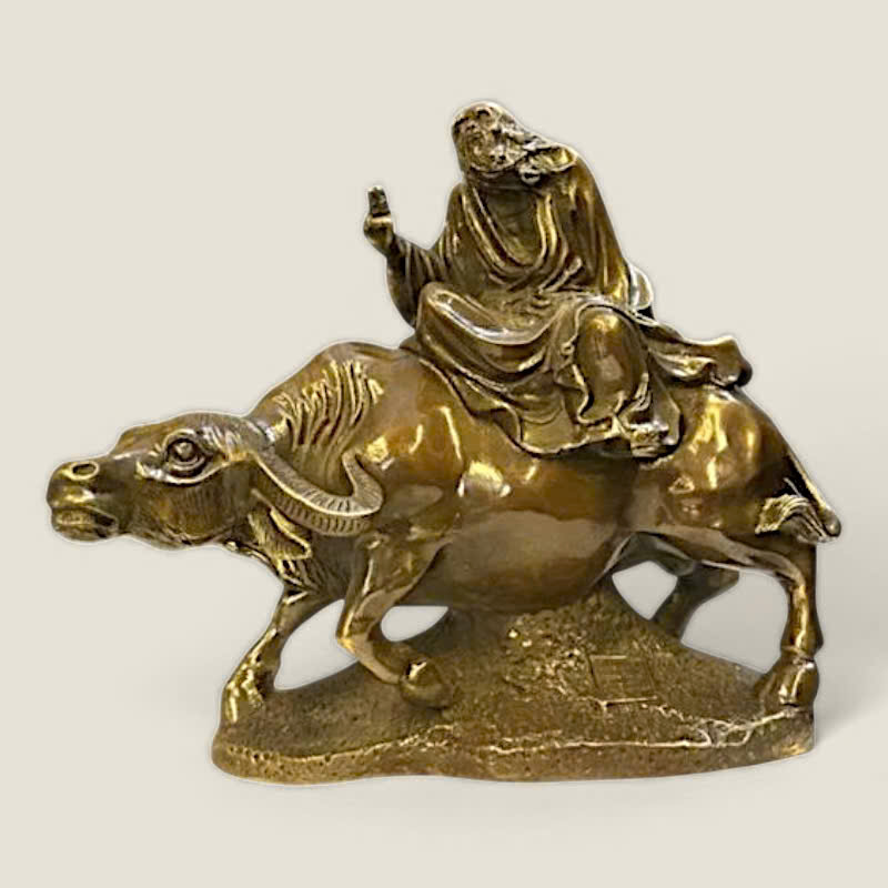 Tượng Lão Tử cưỡi trâu 1 Tượng Lão Tử cưỡi trâu