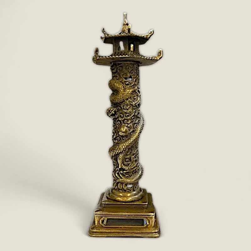 Lư xông trầm Tháp Rồng nhả ngọc 1 Lư xông trầm Tháp Rồng nhả ngọc