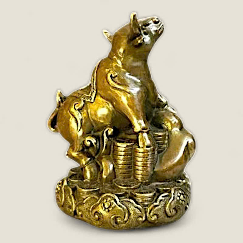 Tượng Trâu Đắc Lộc - Phong thủy 12 con giáp 3 Tượng Trâu Đắc Lộc - Phong thủy 12 con giáp - Ảnh 3