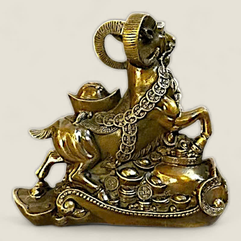 Tượng Dê đắc lộc (phong thủy tuổi Mùi) 2 Tượng Dê đắc lộc (phong thủy tuổi Mùi) - Ảnh 2
