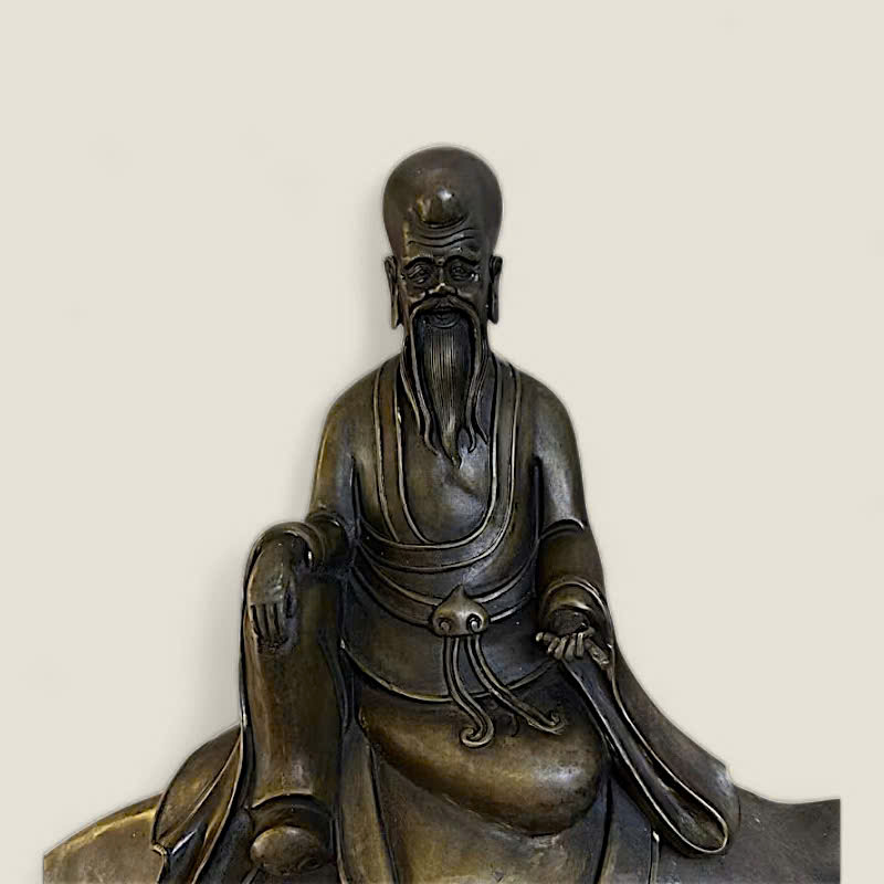 Tượng Ông Thọ Cưỡi Nai Size 60cm 3 Tượng Ông Thọ Cưỡi Nai Size 60cm - Ảnh 3