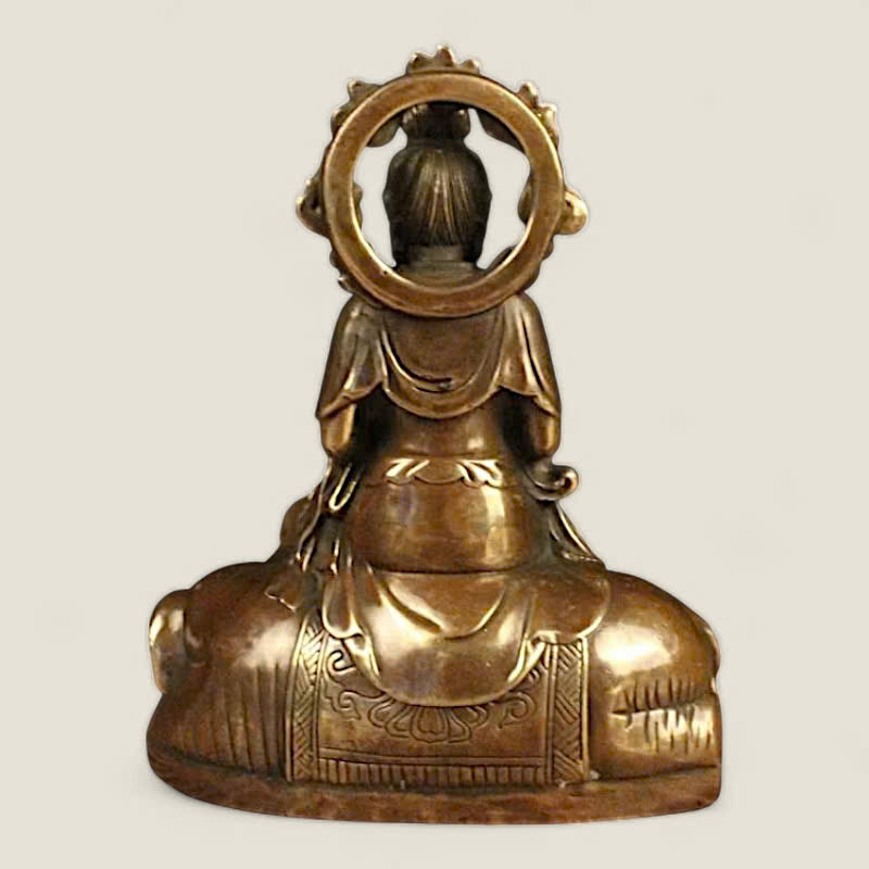 Bộ Tượng Văn Thù, Phổ Hiền Bồ Tát 2 Bộ Tượng Văn Thù, Phổ Hiền Bồ Tát - Ảnh 2