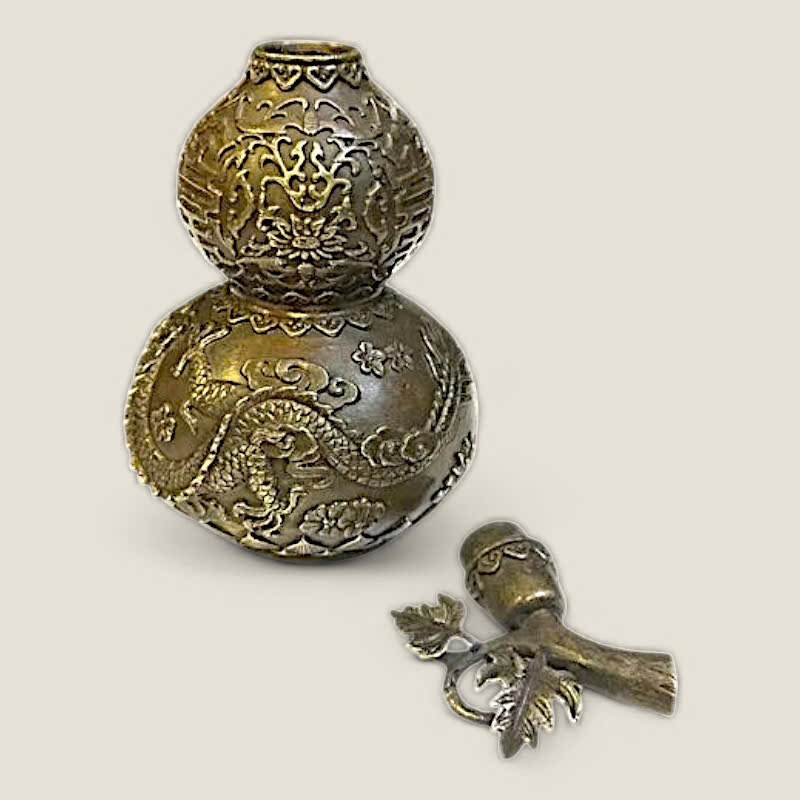 Cặp bình hồ lô Long Phụng 2 Cặp bình hồ lô Long Phụng - Ảnh 2