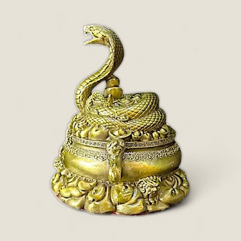 Tượng Rắn Tài Lộc tuổi Tỵ 2 Tượng Rắn Tài Lộc tuổi Tỵ - Ảnh 2