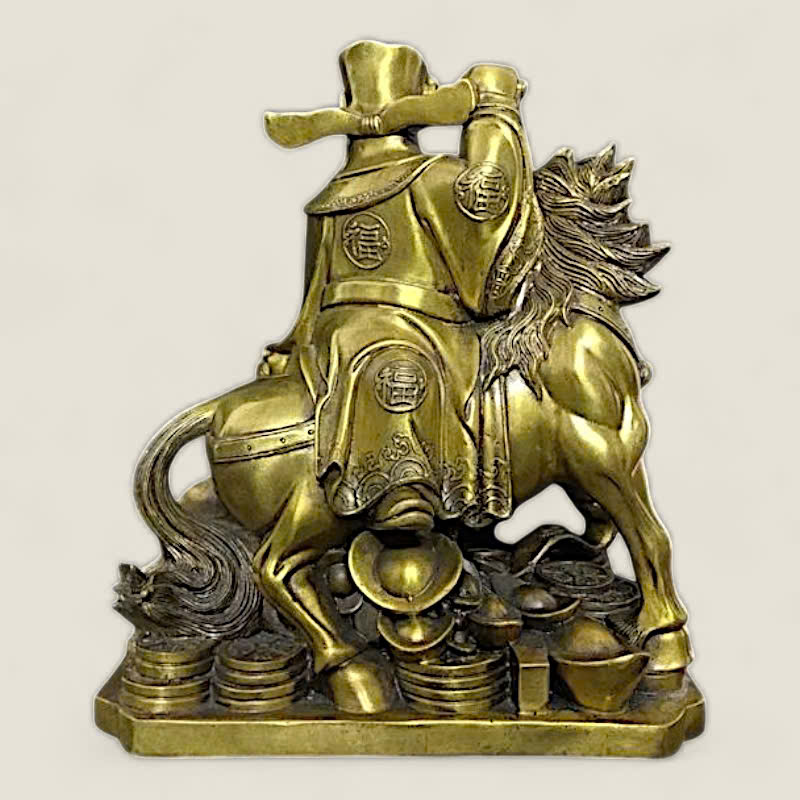Tượng Thần Tài Cưỡi Ngựa 2 Tượng Thần Tài Cưỡi Ngựa - Ảnh 2