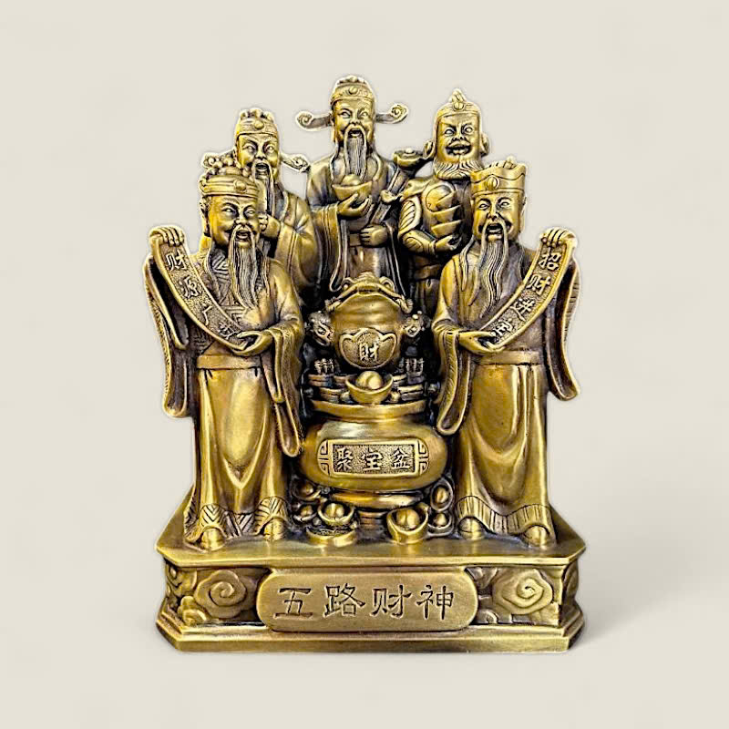 Tượng Ngũ Lộ Thần Tài 1 Tượng Ngũ Lộ Thần Tài