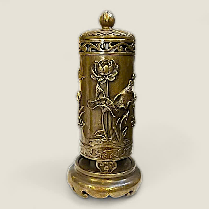 Lư Tích Sen Xông Trầm 1 Lư Tích Sen Xông Trầm