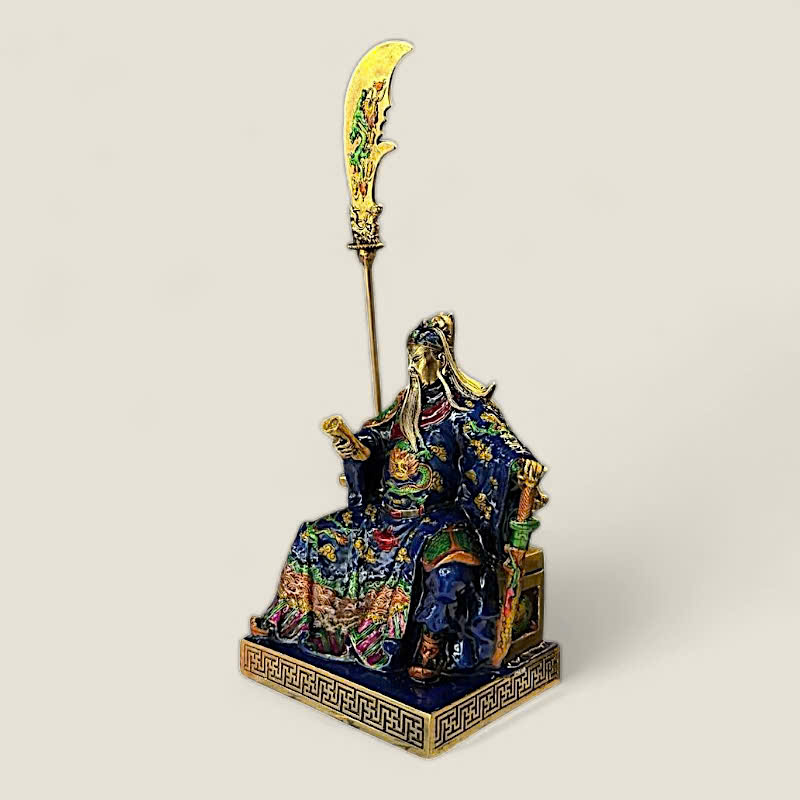 Tượng Quan Công Đọc Sách 3 Tượng Quan Công Đọc Sách - Ảnh 3