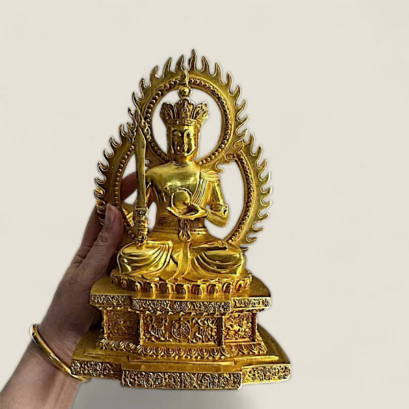 Tượng Hư Không Tạng Bồ Tát (Size nhỏ) - Mật Tông 2 Tượng Hư Không Tạng Bồ Tát (Size nhỏ) - Mật Tông - Ảnh 2