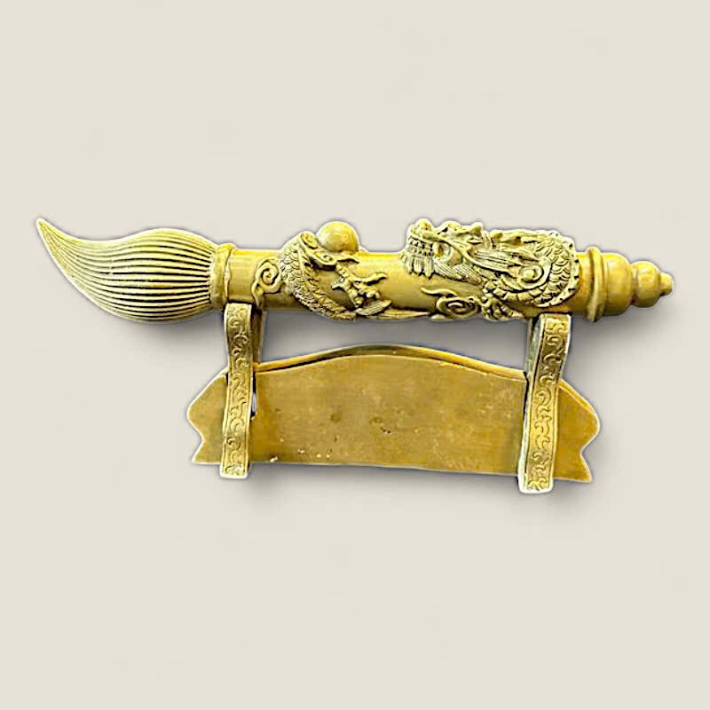 Kệ Bút Thư Pháp Hoa Văn Rồng 5 Kệ Bút Thư Pháp Hoa Văn Rồng - Ảnh 5