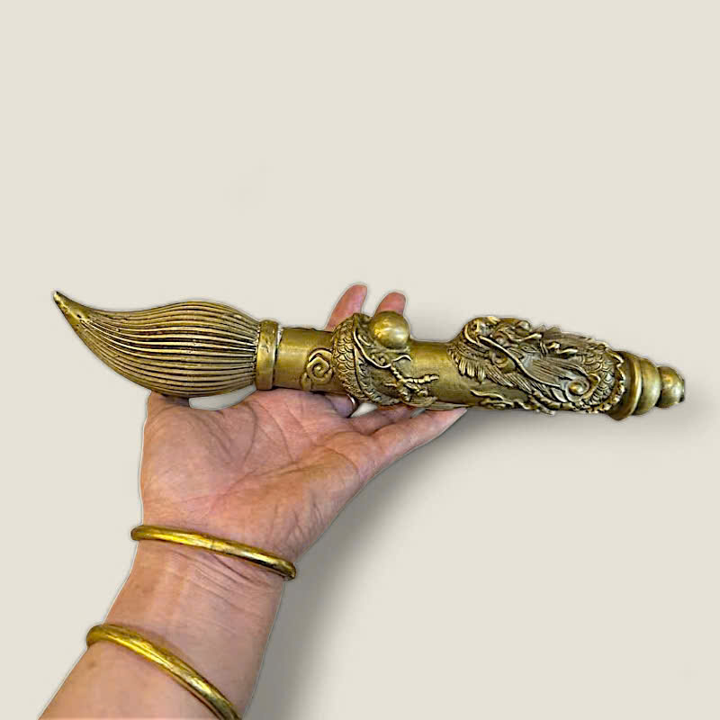 Kệ Bút Thư Pháp Hoa Văn Rồng 3 Kệ Bút Thư Pháp Hoa Văn Rồng - Ảnh 3