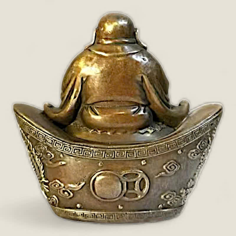 Tượng Phật Di Lặc ngồi vàng 6 Tượng Phật Di Lặc ngồi vàng - Ảnh 6