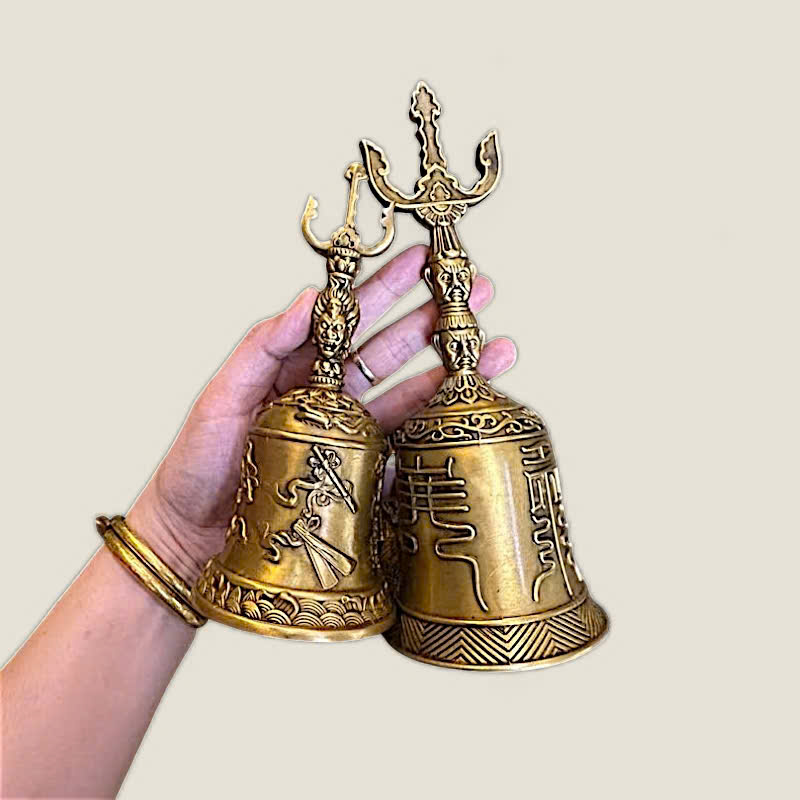 Chuông Ba Thanh Tịnh - Pháp khí Mật Tông 2 Chuông Ba Thanh Tịnh - Pháp khí Mật Tông - Ảnh 2