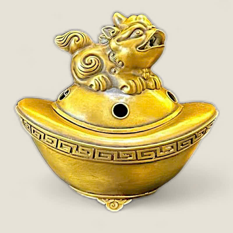 Lư xông trầm Tỳ Hưu Kim Nguyên Bảo 1 Lư xông trầm Tỳ Hưu Kim Nguyên Bảo