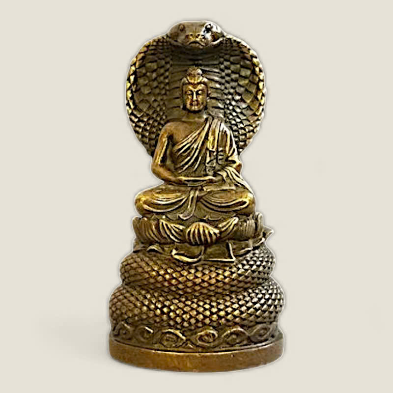 Tượng Rắn che chở Đức Phật 1 Tượng Rắn che chở Đức Phật