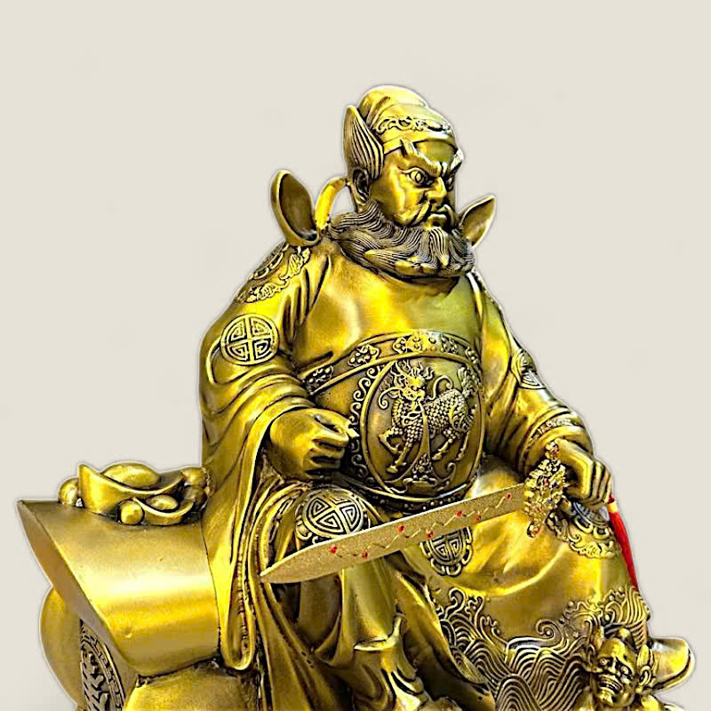 Tượng Thiên Sư Chung Quỳ Chước Quỷ Diệt Ma 4 Tượng Thiên Sư Chung Quỳ Chước Quỷ Diệt Ma - Ảnh 4