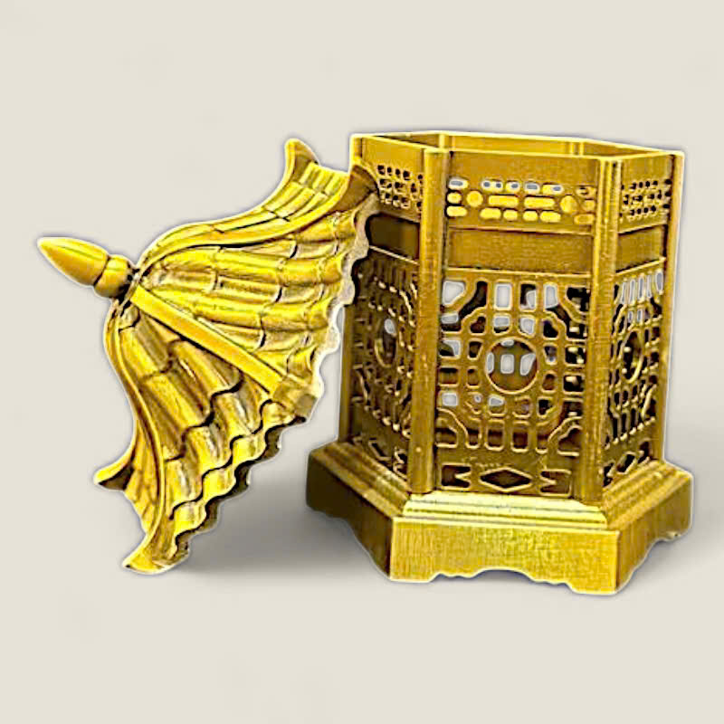 Lư xông trầm tháp chùa 5 Lư xông trầm tháp chùa - Ảnh 5