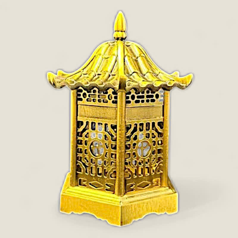 Lư xông trầm tháp chùa 4 Lư xông trầm tháp chùa - Ảnh 4