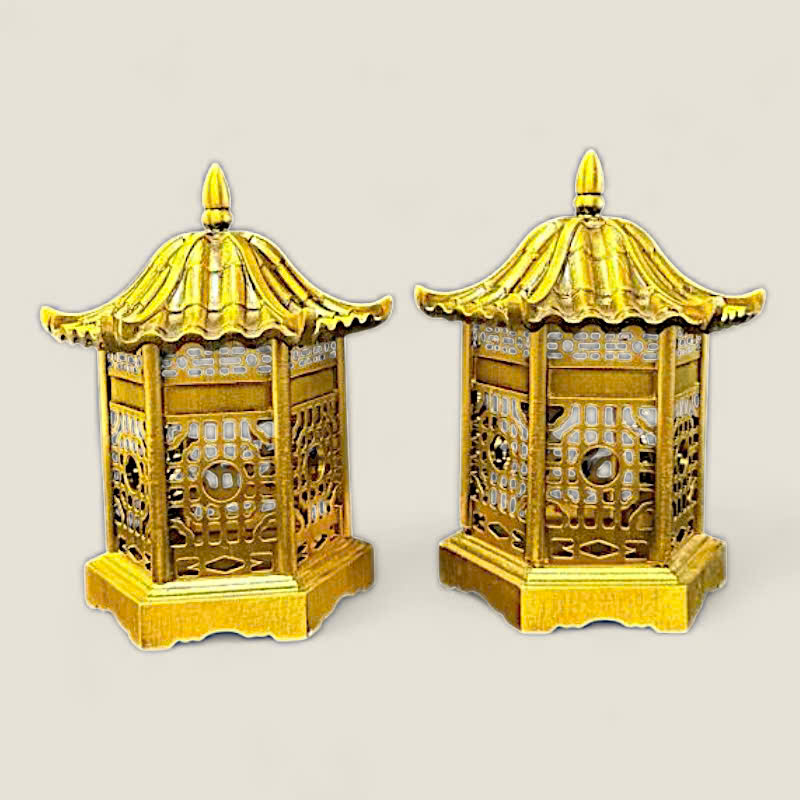 Lư xông trầm tháp chùa 2 Lư xông trầm tháp chùa - Ảnh 2