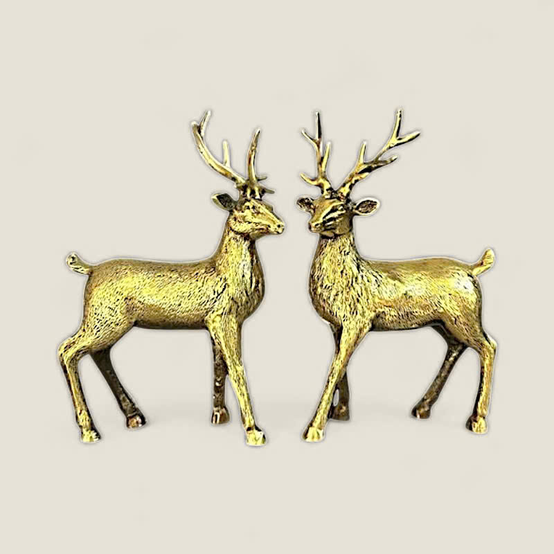 Cặp tuần lộc nhỏ để bàn 1 Cặp tuần lộc nhỏ để bàn