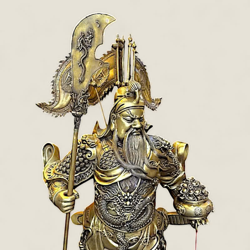 Tượng Quan Thánh Đế Vương (Quan Công) Trấn Trạch 1 mét 8 Tượng Quan Thánh Đế Vương (Quan Công) Trấn Trạch 1 mét - Ảnh 8