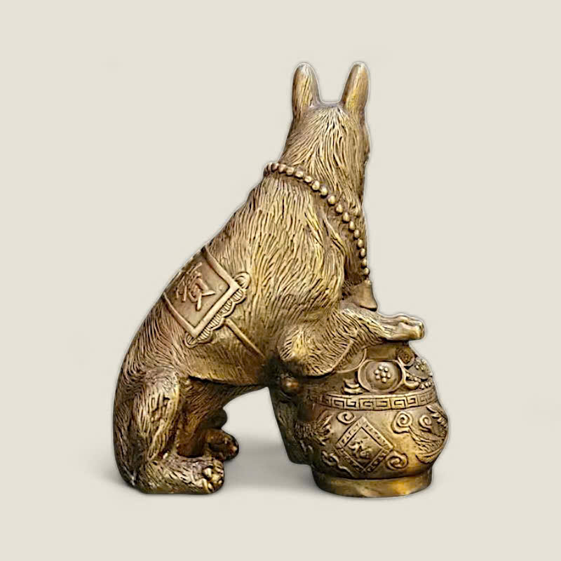 Tượng Phong Thủy Tuổi Tuất Đắc Lộc 3 Tượng Phong Thủy Tuổi Tuất Đắc Lộc - Ảnh 3