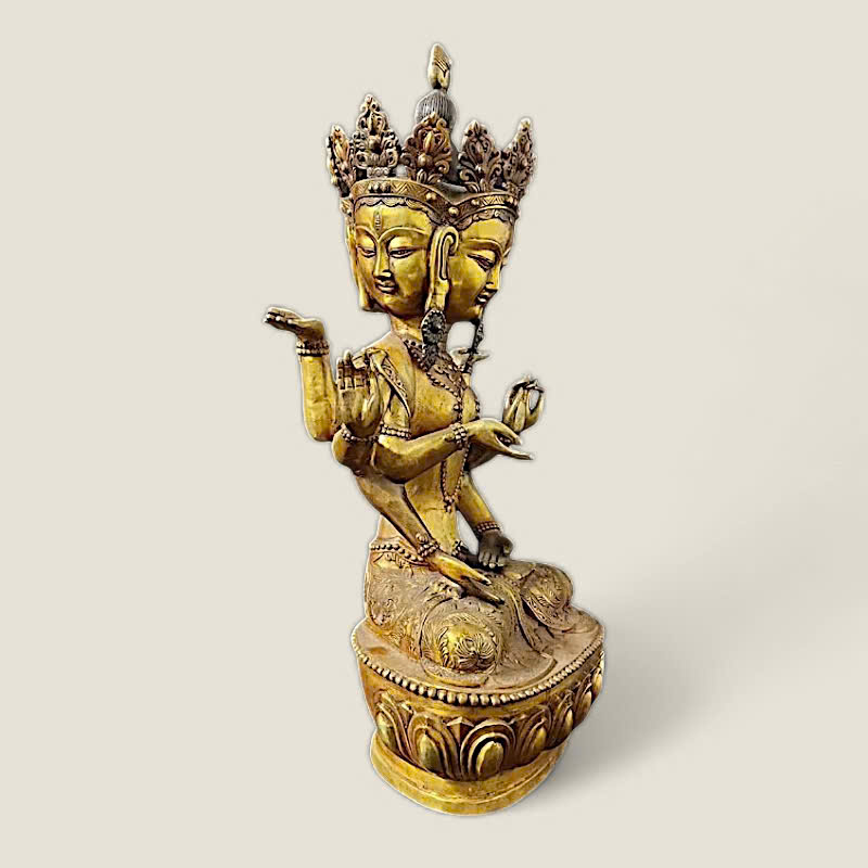 Tượng Đức Phật Đảnh Tôn Thắng - Mật Tông 3 Tượng Đức Phật Đảnh Tôn Thắng - Mật Tông - Ảnh 3