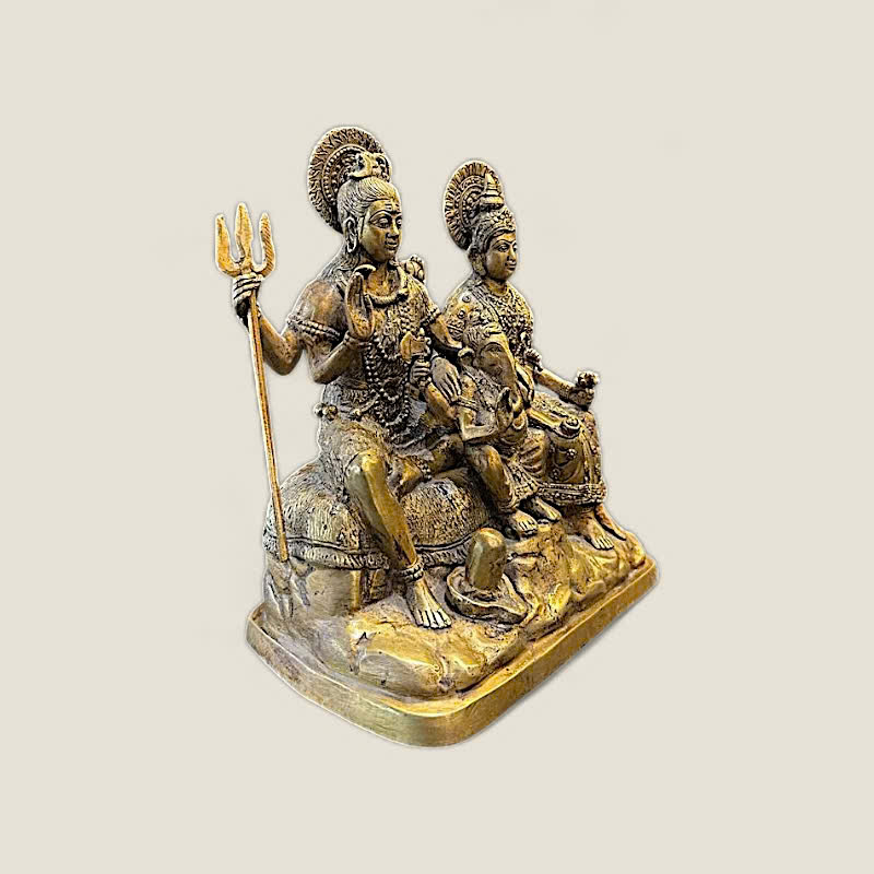 Tượng Gia Đình Thần Shiva, Parvati và Ganesha (Hindu Giáo) 7 Tượng Gia Đình Thần Shiva, Parvati và Ganesha (Hindu Giáo) - Ảnh 7