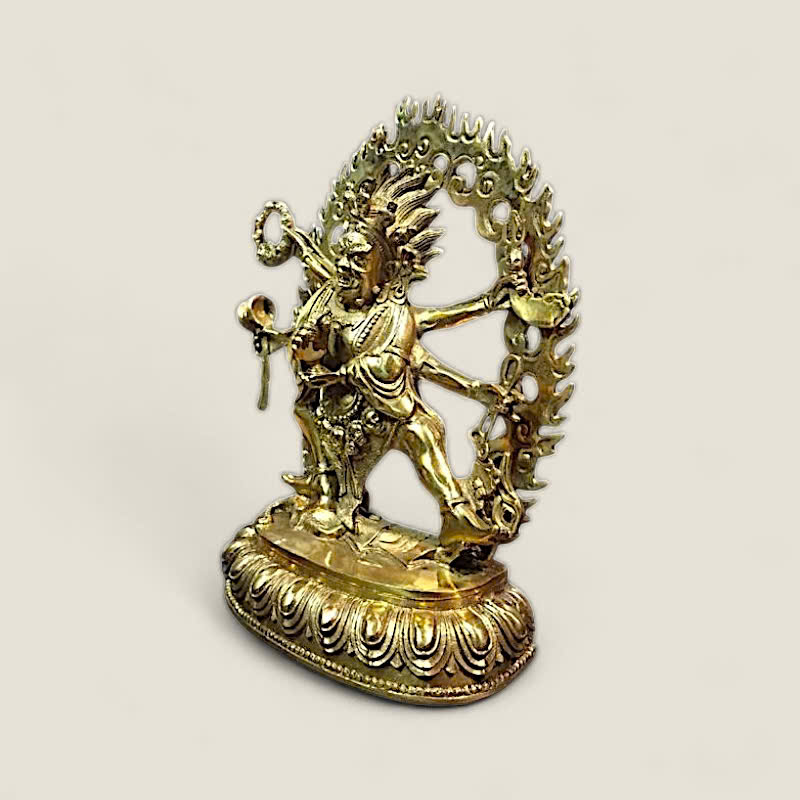 Tượng Thần hộ pháp Mahakala Mật Tông 4 Tượng Thần hộ pháp Mahakala Mật Tông - Ảnh 4