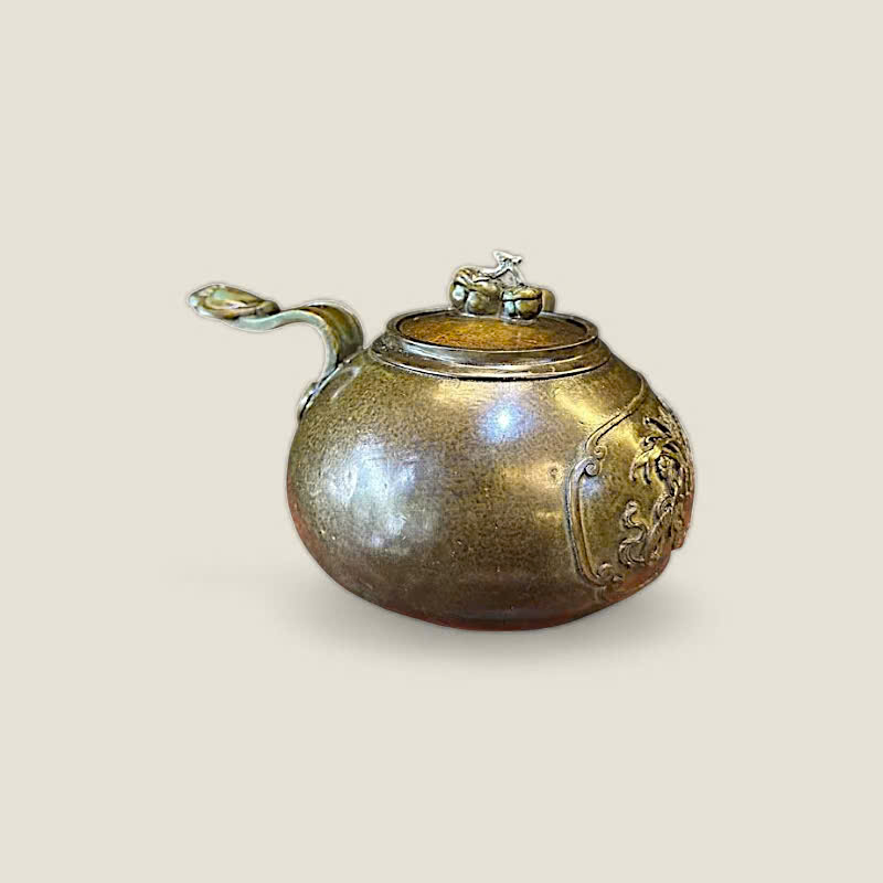 Ấm Tích Đồng Như Ý Cát Tường Phong Thủy 5 Ấm Tích Đồng Như Ý Cát Tường Phong Thủy - Ảnh 5