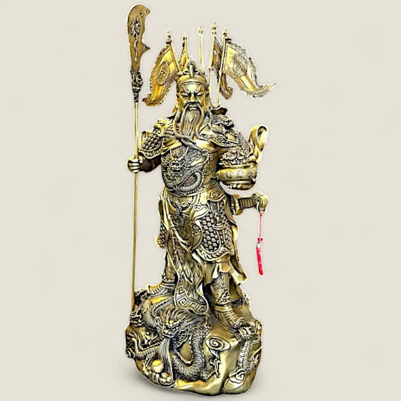 Tượng Quan Thánh Đế Vương (Quan Công) Trấn Trạch 1 mét 5 Tượng Quan Thánh Đế Vương (Quan Công) Trấn Trạch 1 mét - Ảnh 5