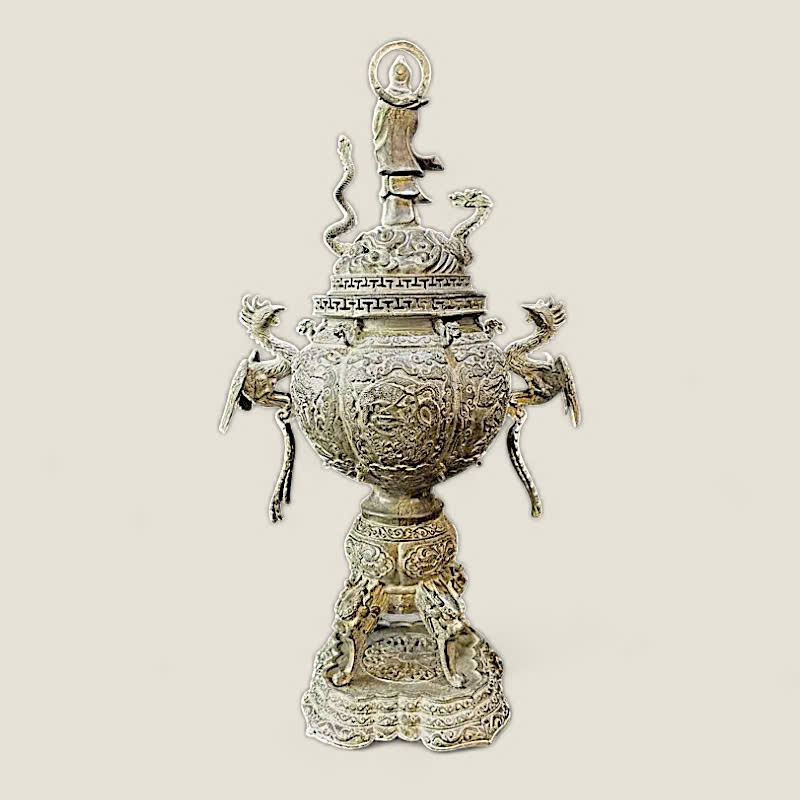 Đỉnh lư mẹ Quan Thế Âm Bồ Tát cao 62 cm 5 Đỉnh lư mẹ Quan Thế Âm Bồ Tát cao 62 cm - Ảnh 5