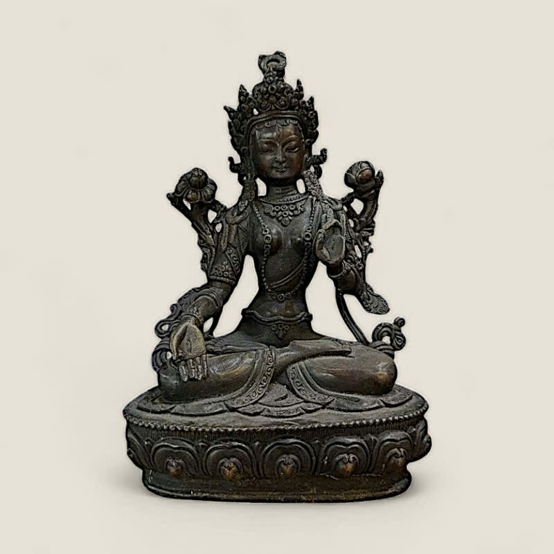 Tượng Phật Tara Bạch Độ Mẫu (Tara Trắng) - Mật Tông