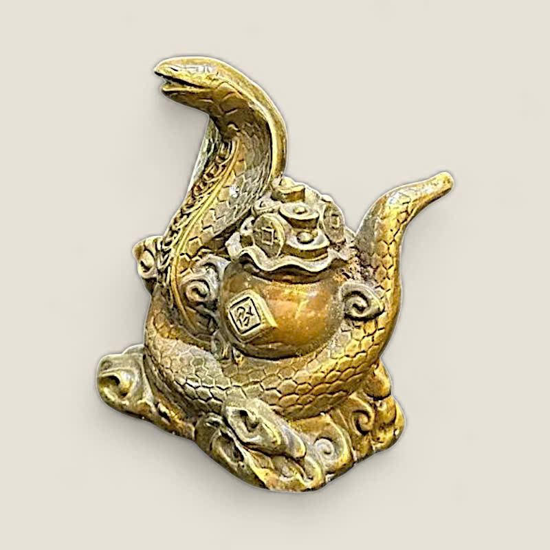 Tượng Rắn Kim Tiền tuổi Tỵ đắc lộc 5 Tượng Rắn Kim Tiền tuổi Tỵ đắc lộc - Ảnh 5