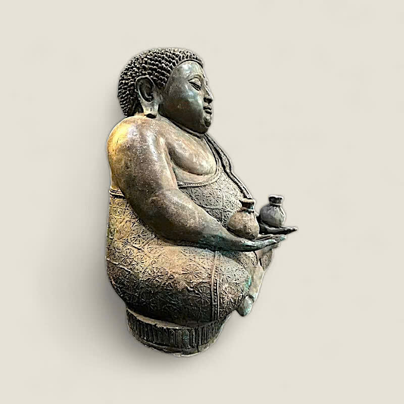 Tượng Thánh tăng tài lộc Sangkachai Thái Lan 2 Tượng Thánh tăng tài lộc Sangkachai Thái Lan - Ảnh 2