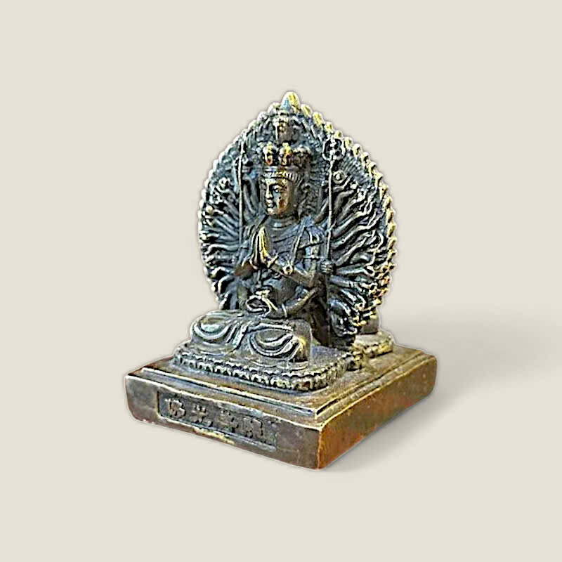 Tượng Phật Chuẩn Đề size mini để bàn 4 Tượng Phật Chuẩn Đề size mini để bàn - Ảnh 4