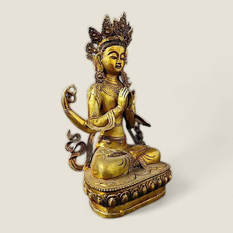 Tượng Quan Âm Tứ Thủ - Mật Tông 3 Tượng Quan Âm Tứ Thủ - Mật Tông - Ảnh 3