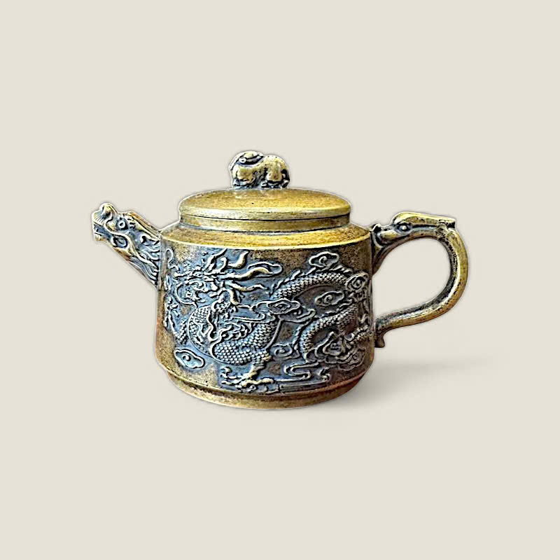 Ấm Tích Đồng Long Phụng Sum Vầy 4 Ấm Tích Đồng Long Phụng Sum Vầy - Ảnh 4