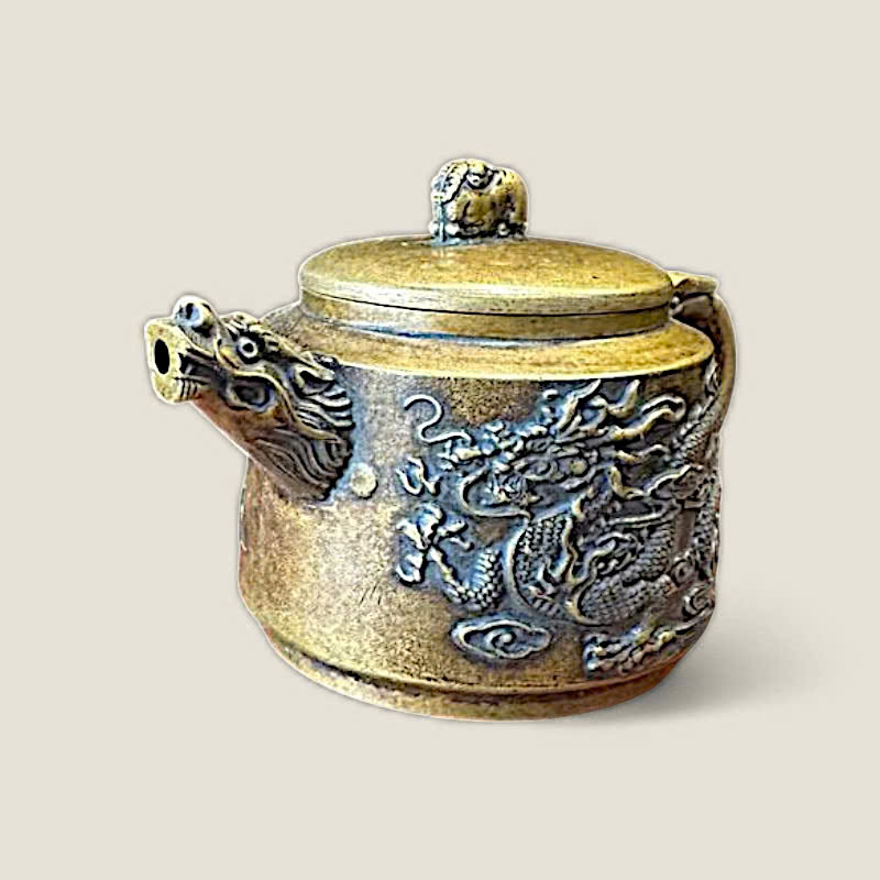 Ấm Tích Đồng Long Phụng Sum Vầy 3 Ấm Tích Đồng Long Phụng Sum Vầy - Ảnh 3