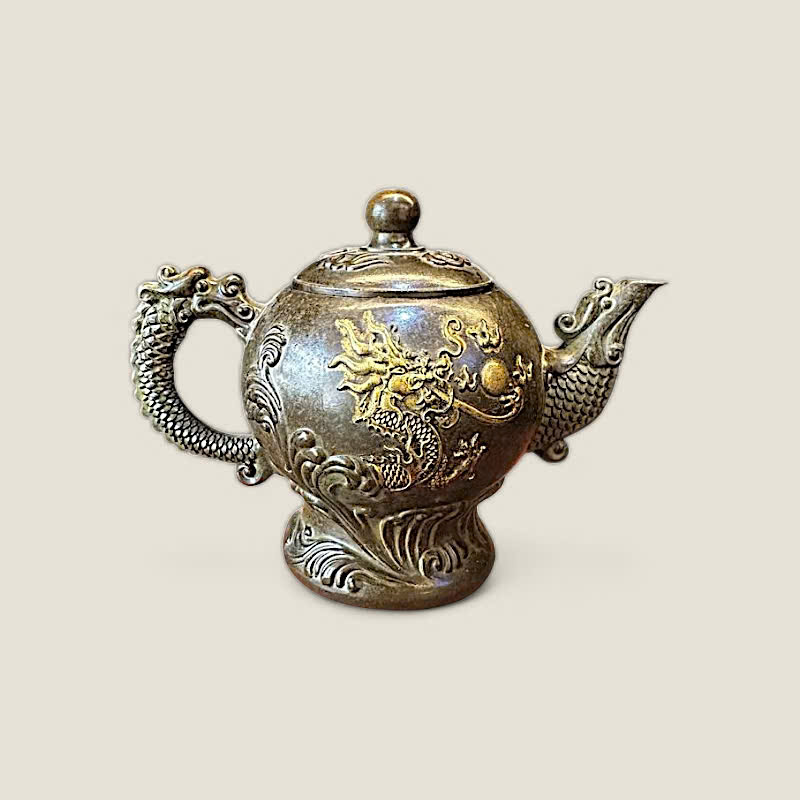 Ấm Tích Đồng Rồng Nhả Ngọc Phong Thủy 7 Ấm Tích Đồng Rồng Nhả Ngọc Phong Thủy - Ảnh 7