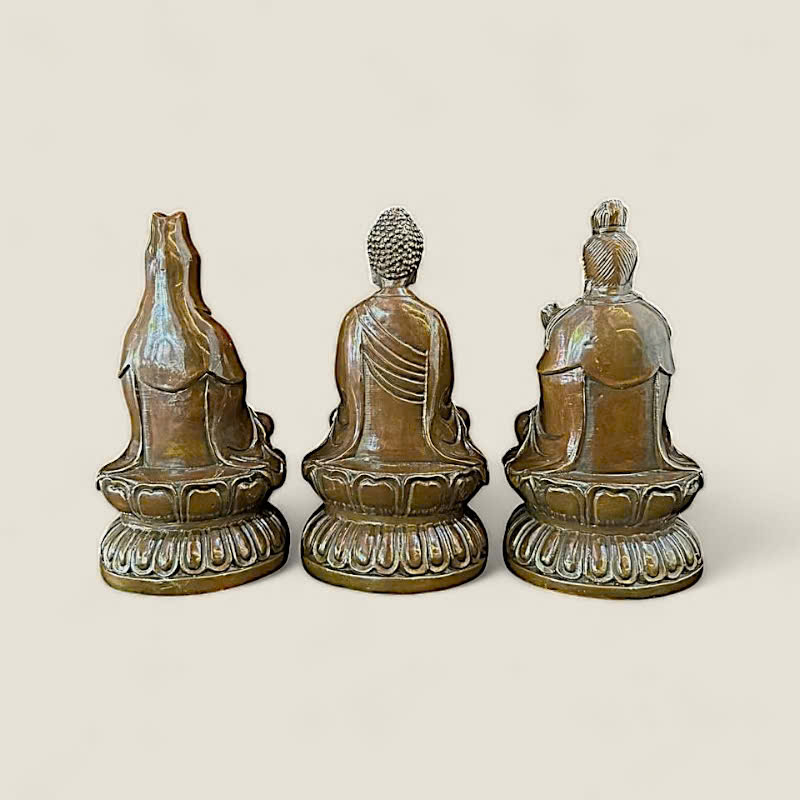 Bộ Tượng Tam Thế Phật (Phật Giáo Bắc Tông) 7 Bộ Tượng Tam Thế Phật (Phật Giáo Bắc Tông) - Ảnh 7