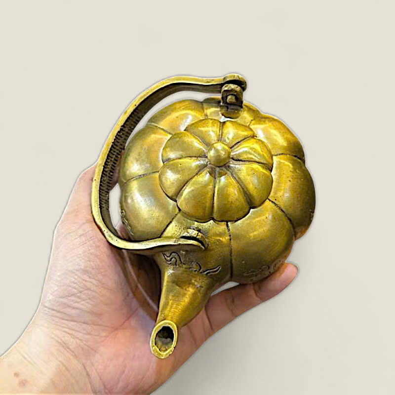 Ấm tích quả bí hoa văn bát cát tường 6 Ấm tích quả bí hoa văn bát cát tường - Ảnh 6