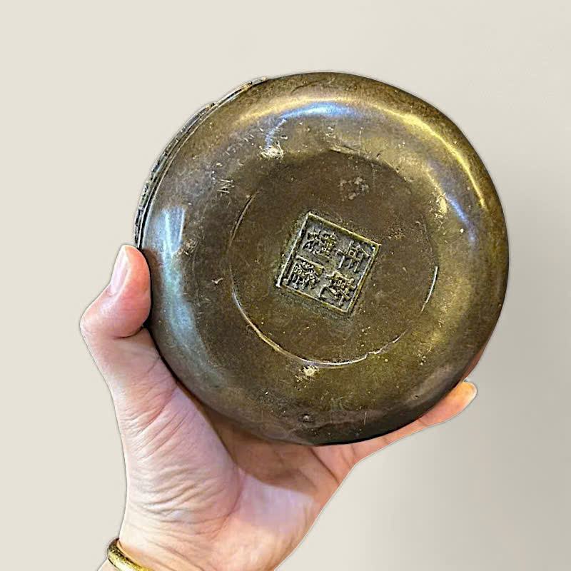 Ấm Tích Đồng Như Ý Cát Tường Phong Thủy 4 Ấm Tích Đồng Như Ý Cát Tường Phong Thủy - Ảnh 4