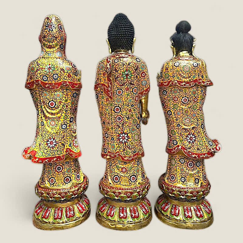 Bộ tượng Tam Thế Phật 6 Bộ tượng Tam Thế Phật - Ảnh 6